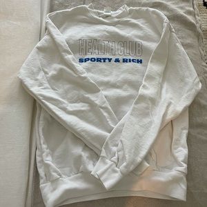 Sporty and rich sweatshirt